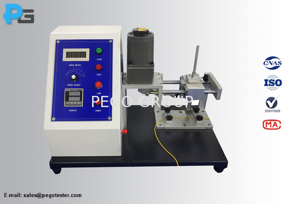 ISO6722-1 อุปกรณ์ทดสอบการบดหยาบที่ขับเคลื่อนด้วยมอเตอร์สําหรับการทดสอบสายไฟออโต้