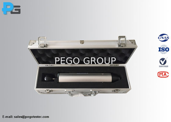 อุปกรณ์ทดสอบแรงกระแทก Spring Hammer IK04 พร้อมพลังงานกระแทก 0.5J และหัวค้อน Polyamide สอดคล้องกับ IEC60320-1