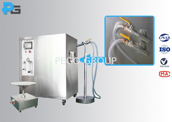 IEC 60529 อุปกรณ์การทดสอบกันน้ําแบบ Jetproof พร้อมถังน้ํา 550L และระบบควบคุม PLC สําหรับการทดสอบ IPX5 IPX6