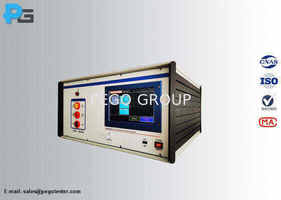 IEC61010-1 ข้อ 6.8.3.3 เครื่องทดสอบ EMC เครื่องกำเนิดแรงดันไฟฟ้าอิมพัลส์ พร้อมแรงดันเอาต์พุต 12KV และอิมพีแดนซ์เอาต์พุต 500Ω