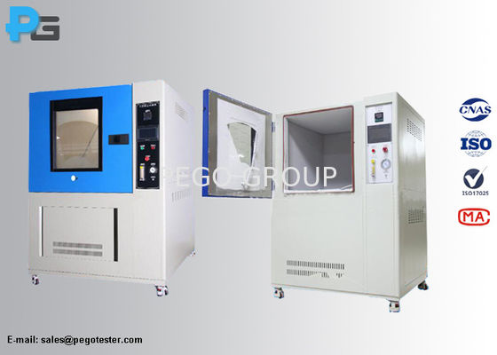 การควบคุมสภาพแวดล้อม PLC อุปกรณ์ทดสอบ IP5X / IP6X การป้องกันฝุ่นและน้ำสำหรับชิ้นส่วนรถยนต์
