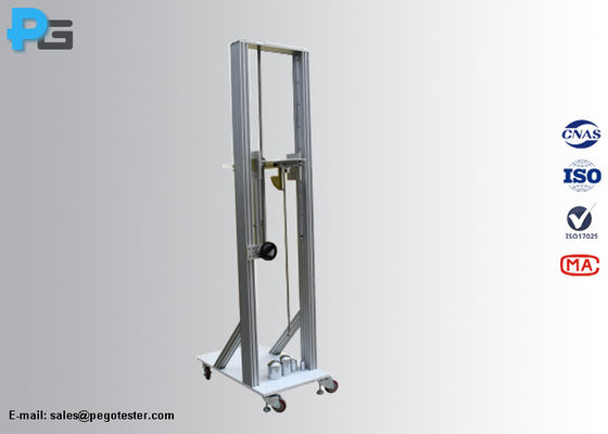 IEC60598 IK เครื่องทดสอบแรงกระแทกลูกตุ้มพร้อมค้อนเหล็ก 20J
